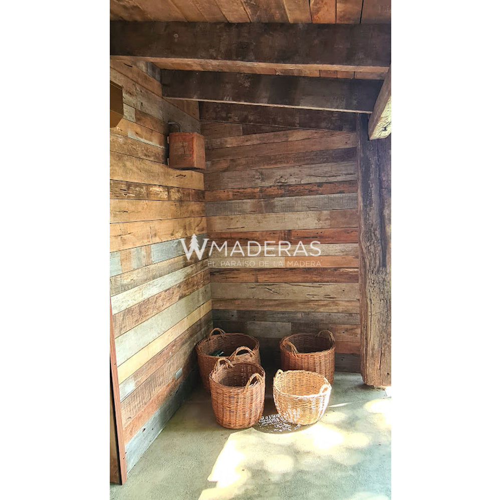 Casa Ranco de Madera Reciclada