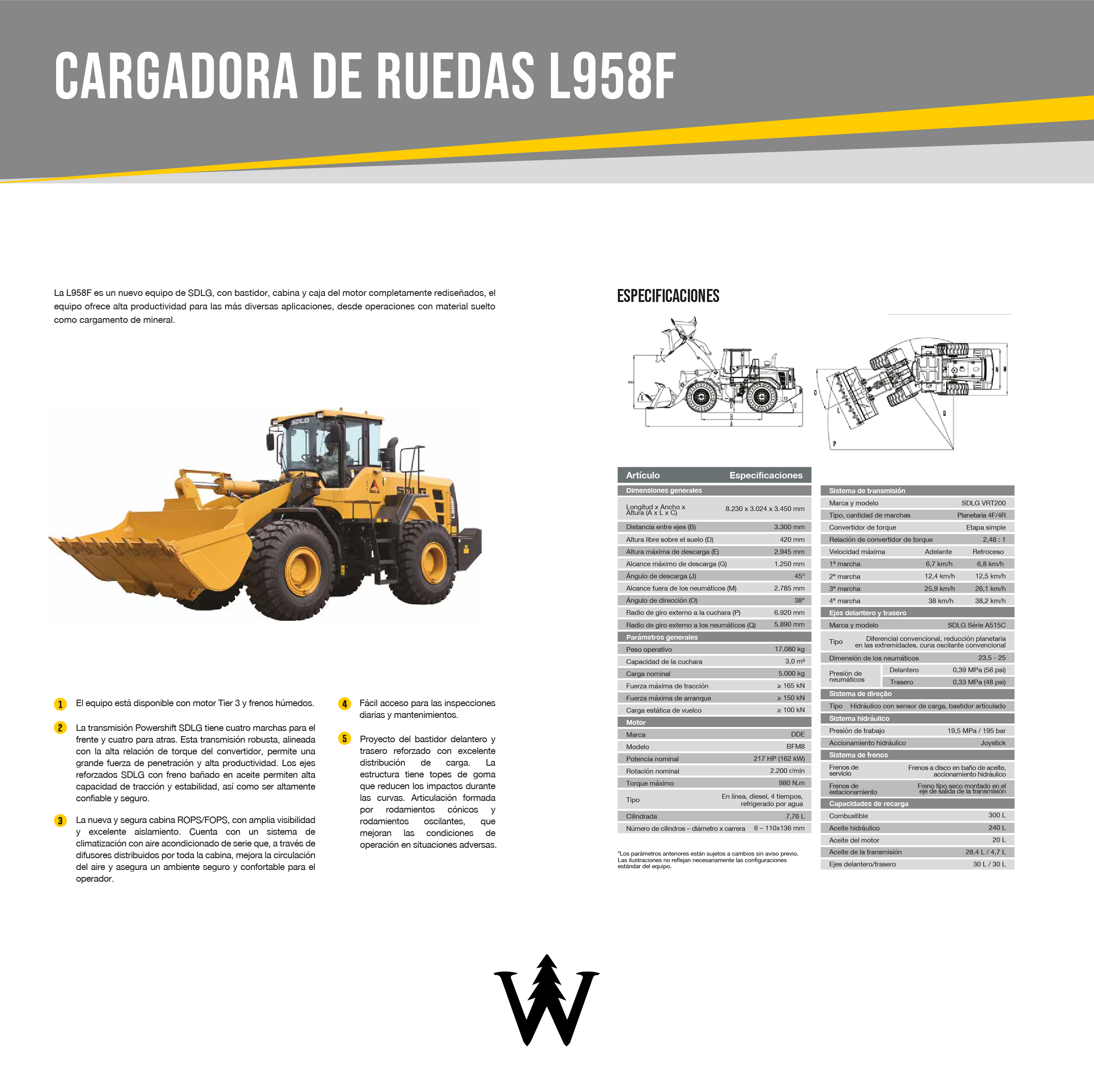 Cargador Frontal Nuevo