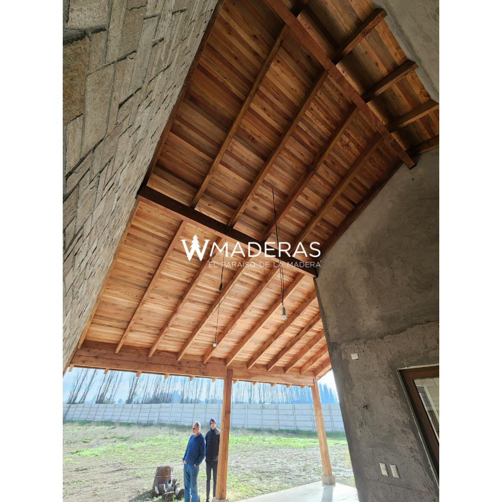 Revestimiento Roble vaporizado