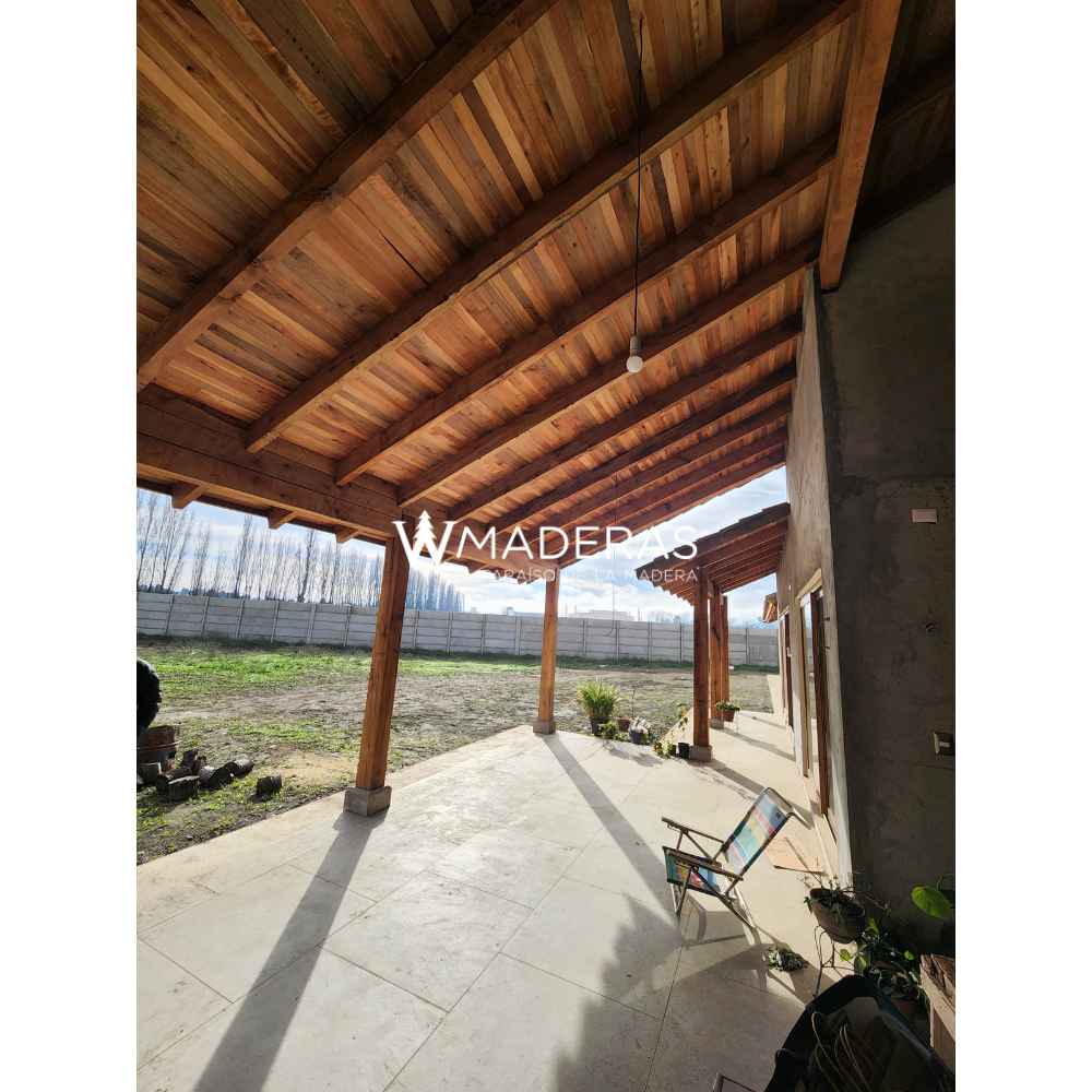 Revestimiento Roble vaporizado