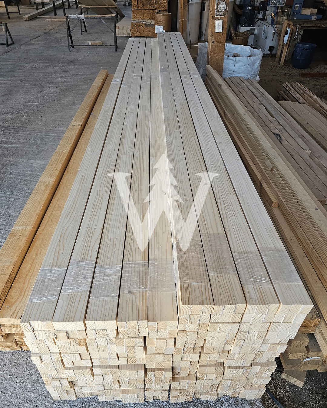 Madera Laminada de Pino Semi Clear