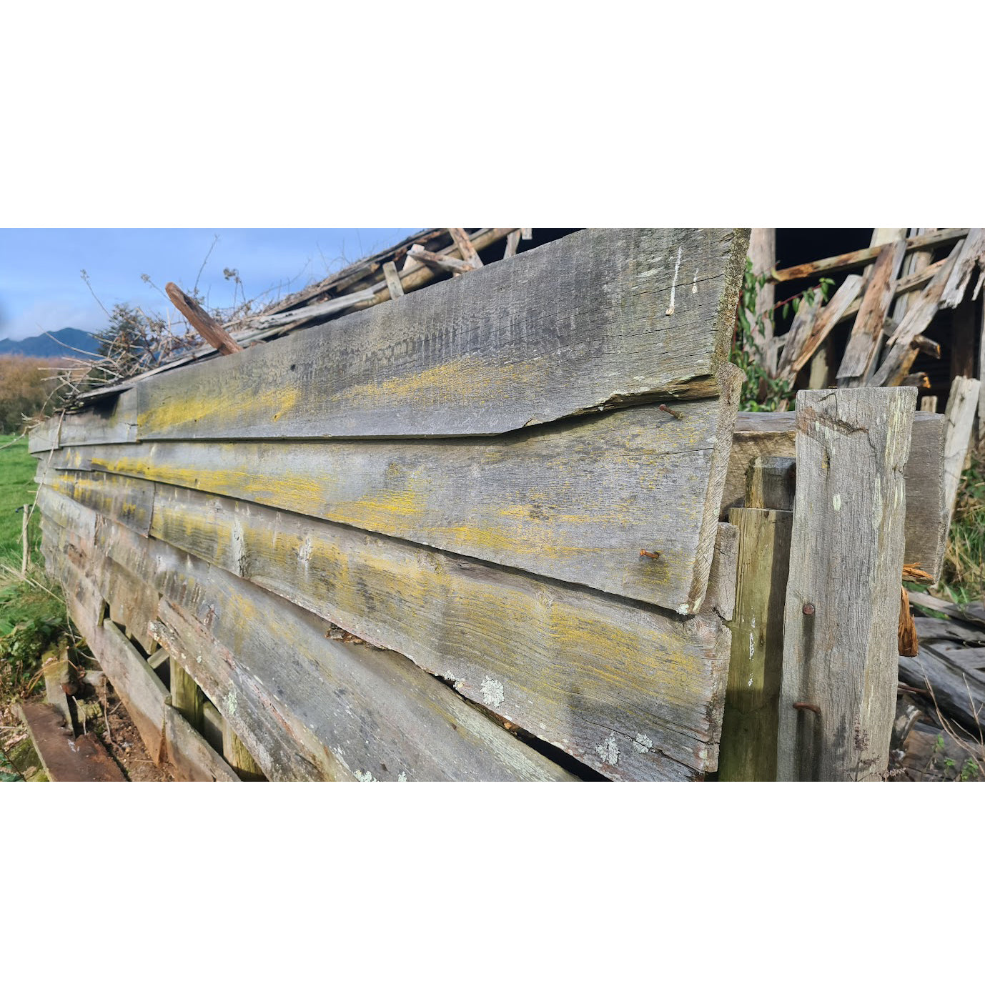 Galpones y casonas de madera reciclada