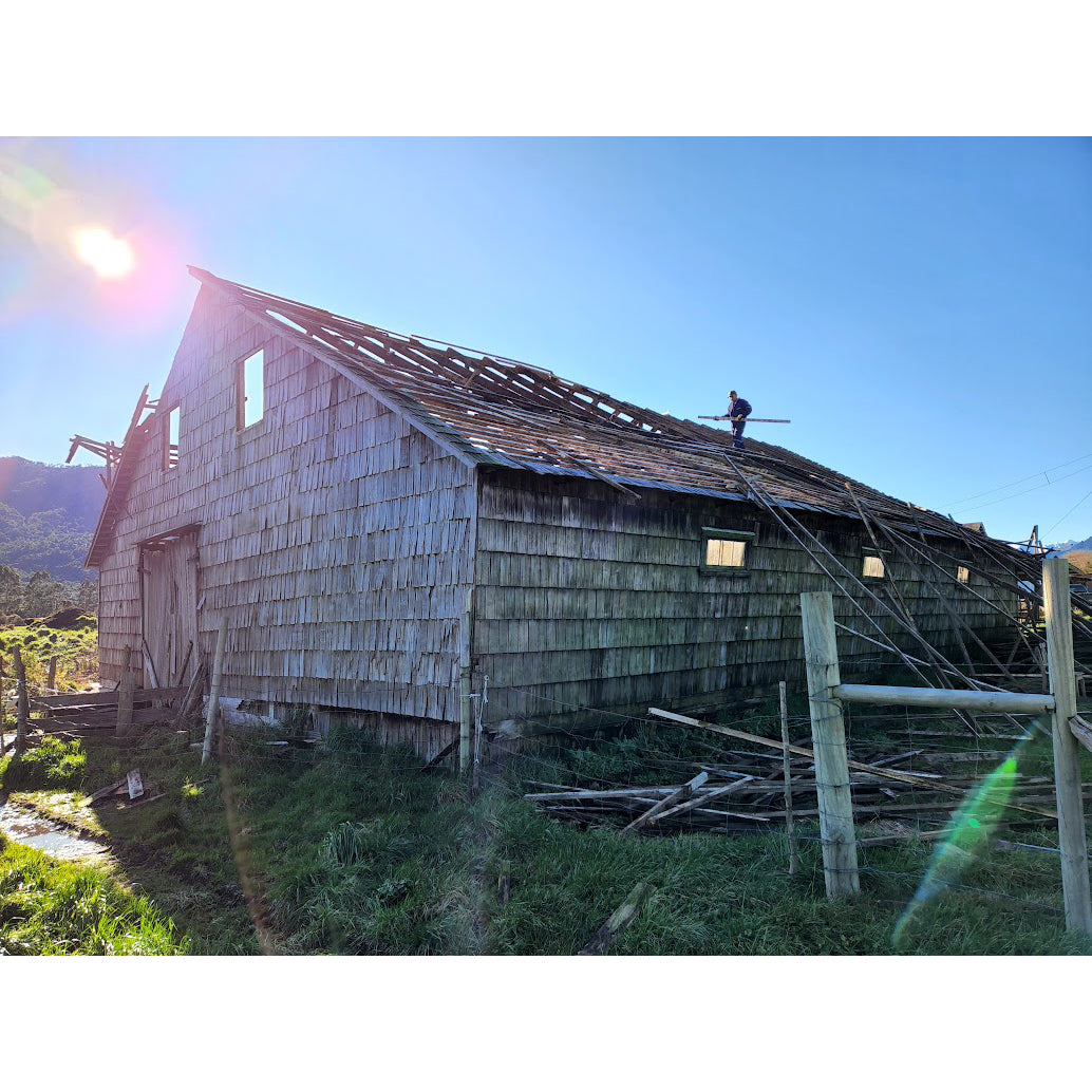 Galpones y Casonas Antiguas del Sur de Chile / Demolición