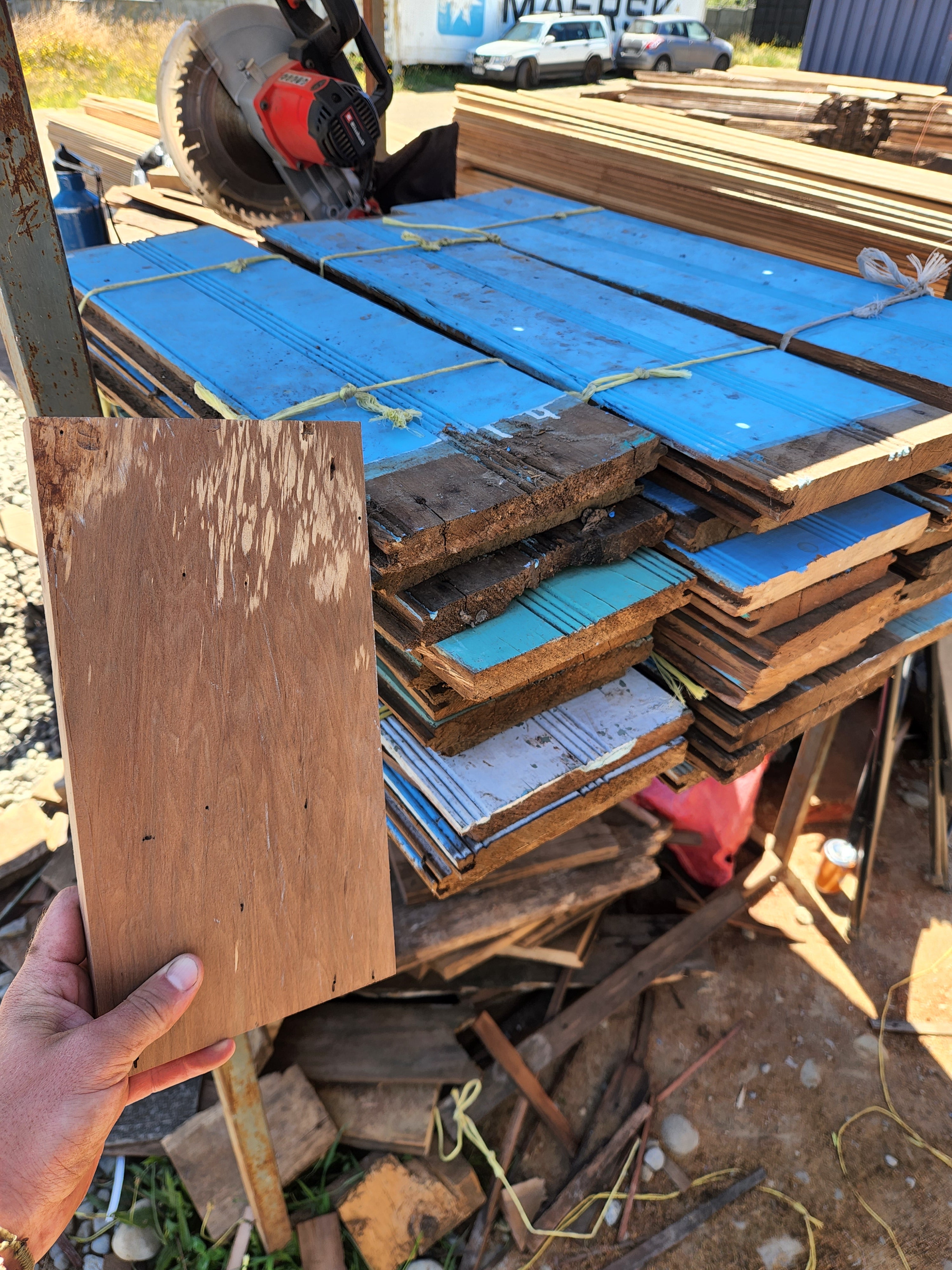 Despuntes Ulmo madera nativa Reciclada ♻️