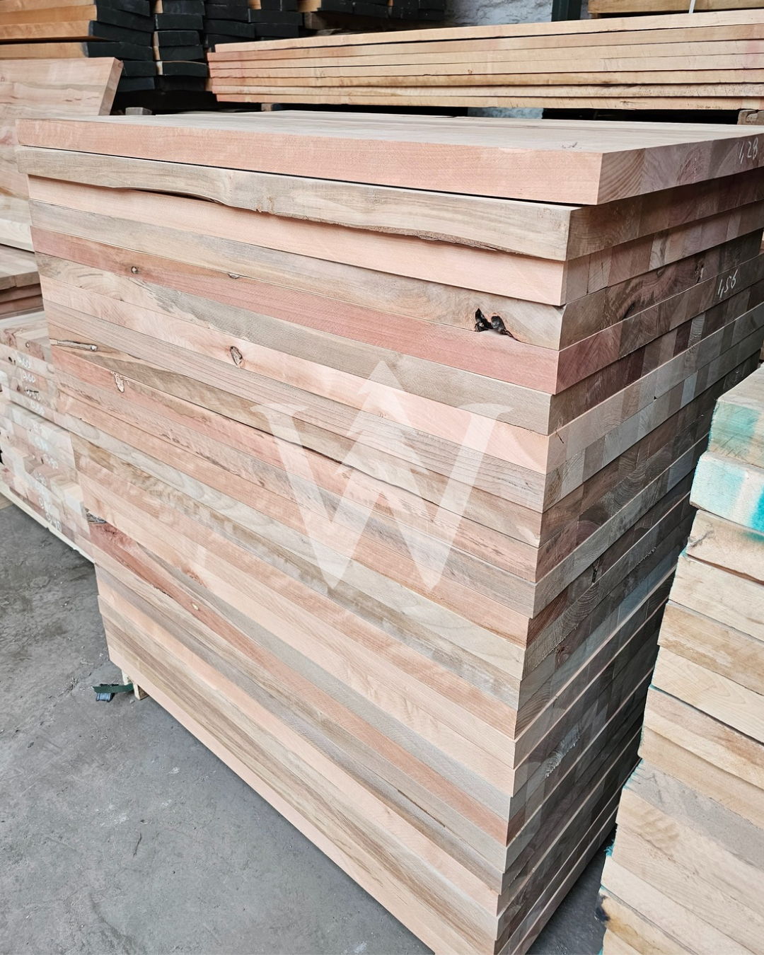 Cubiertas Roble Stock