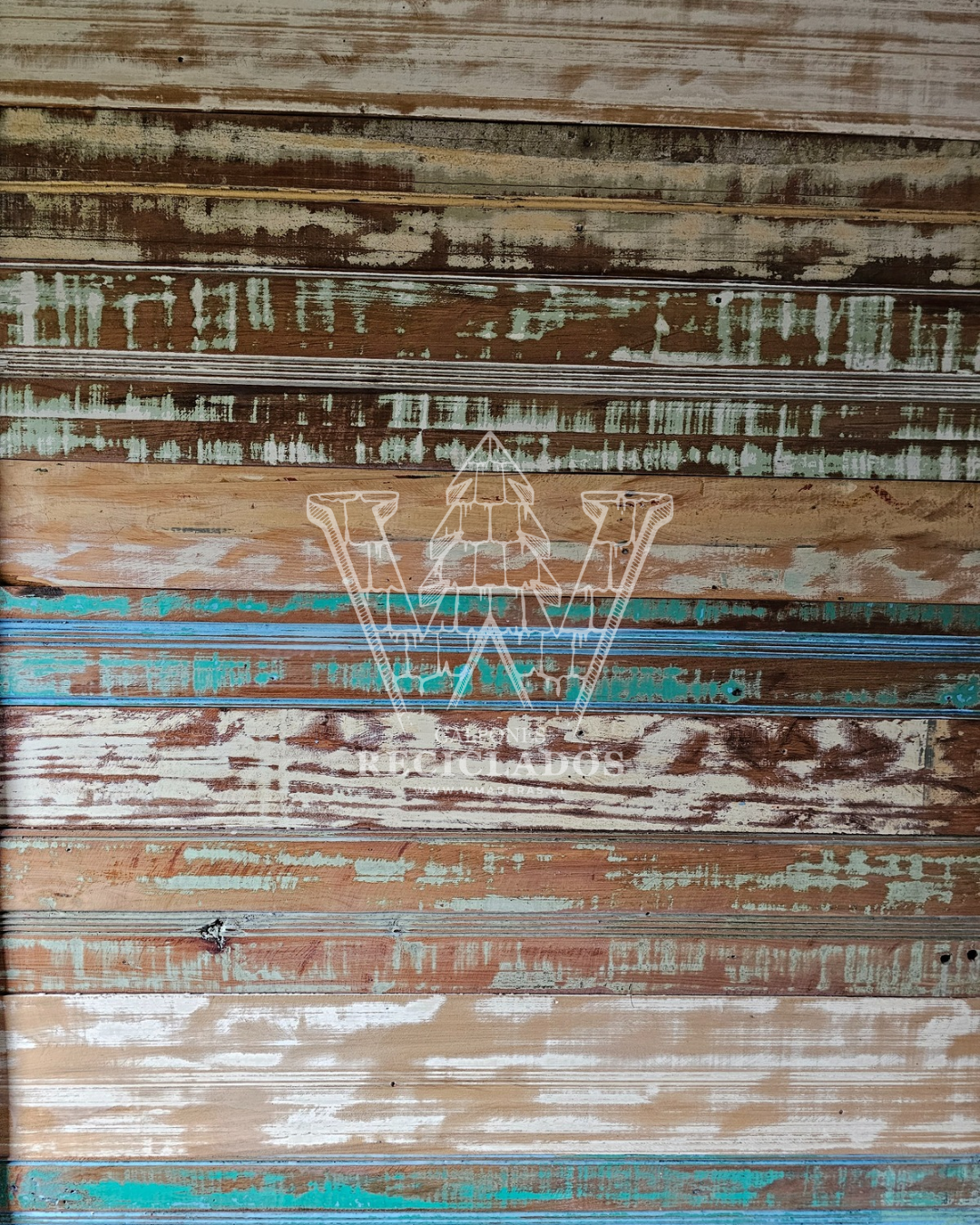 Revestimiento Vintage/Envejecido - Madera Nativa Reciclada/ Demolición