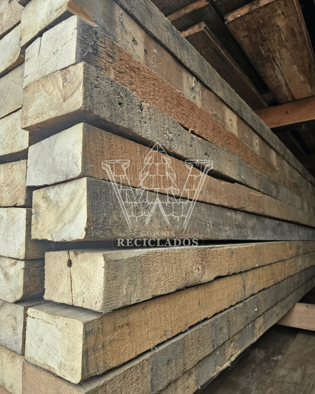 Tablas y Tablones Madera nativa Reciclada/ Demolición