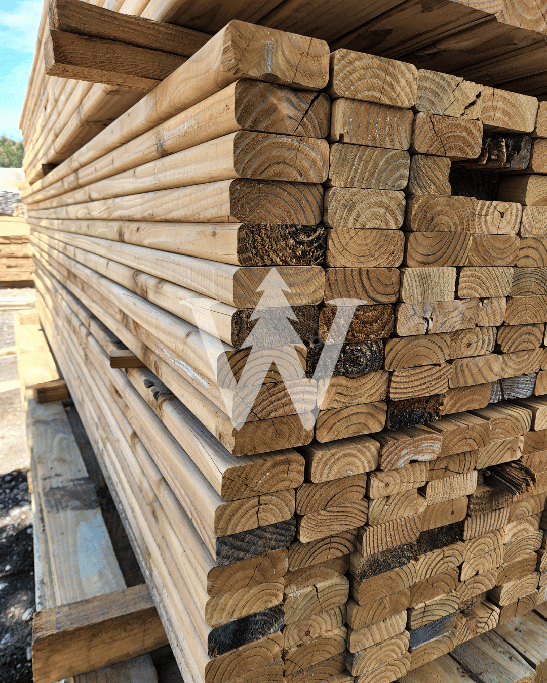 Piso Deck/ Terraza Pino Oregón