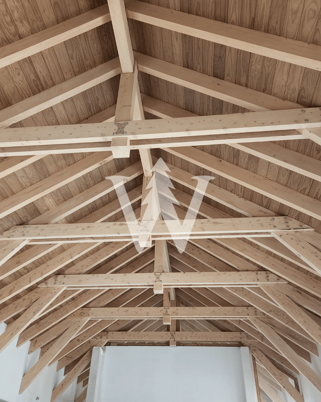 Vigas y Pilares de Ciprés