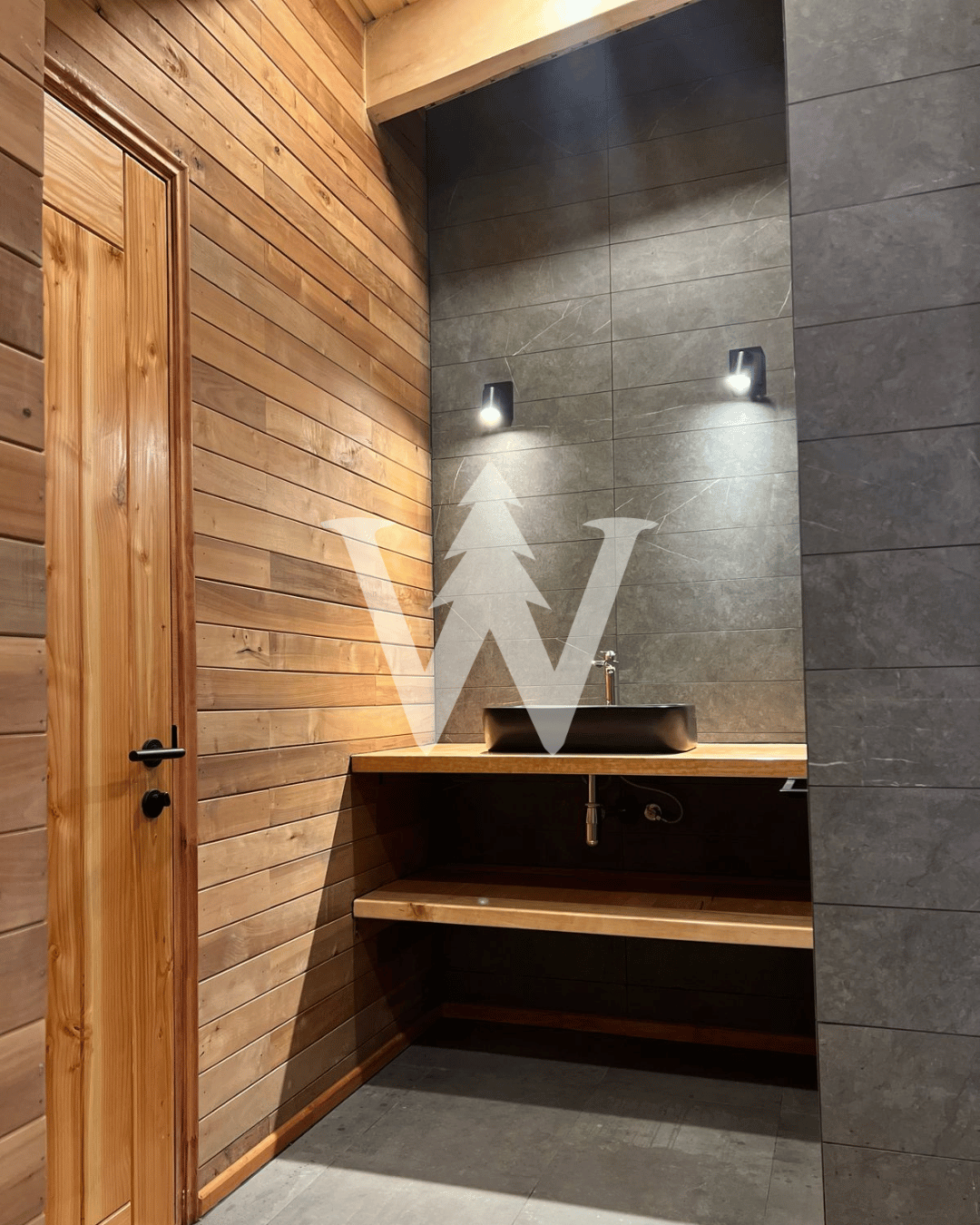 Revestimiento Roble vaporizado