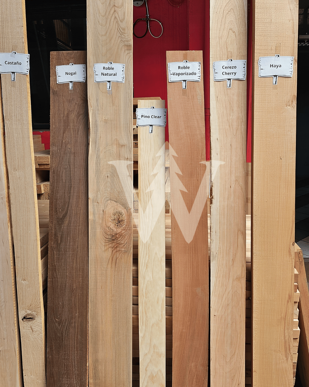 Tipos de Madera Local Santiago