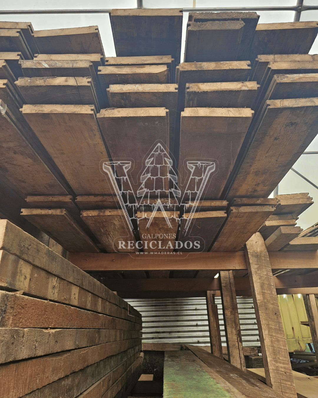 Pisos Madera Nativa Reciclada / Demolición