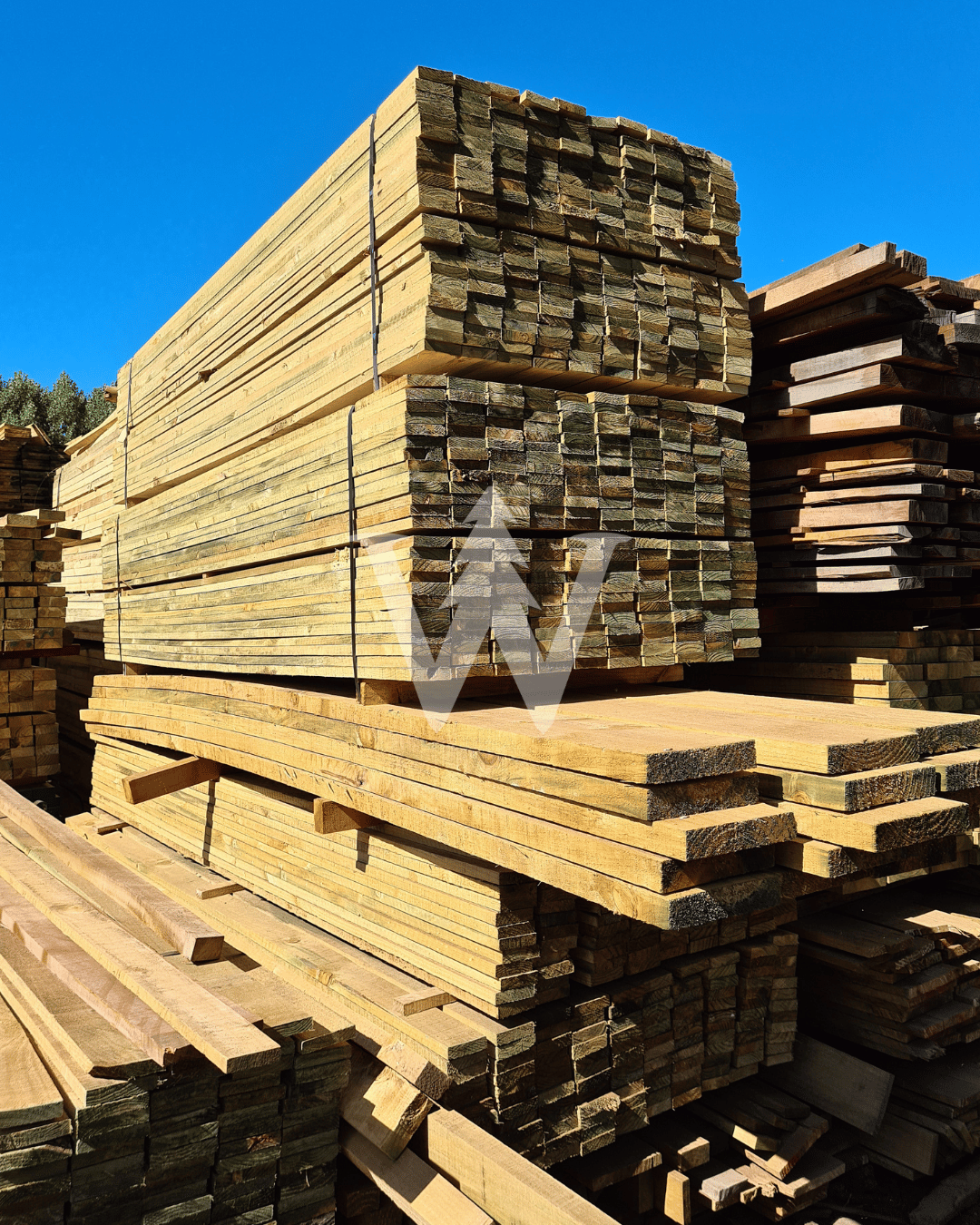 Pino Bruto 2"x para Construcción - Venta por Paquetes