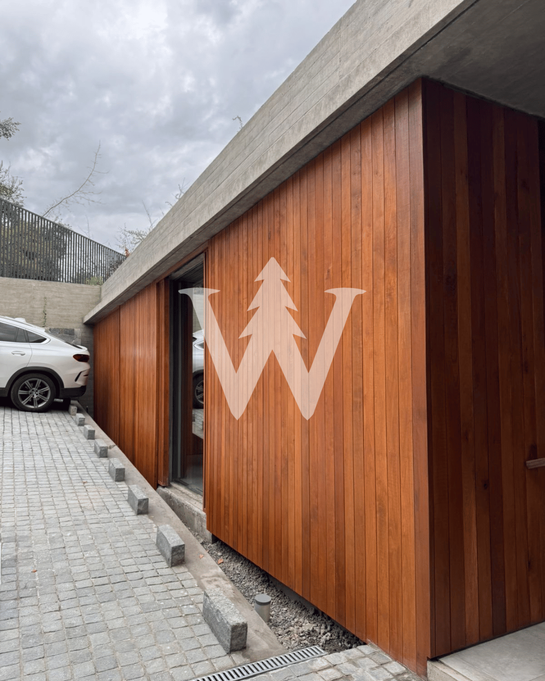 Revestimiento Roble vaporizado