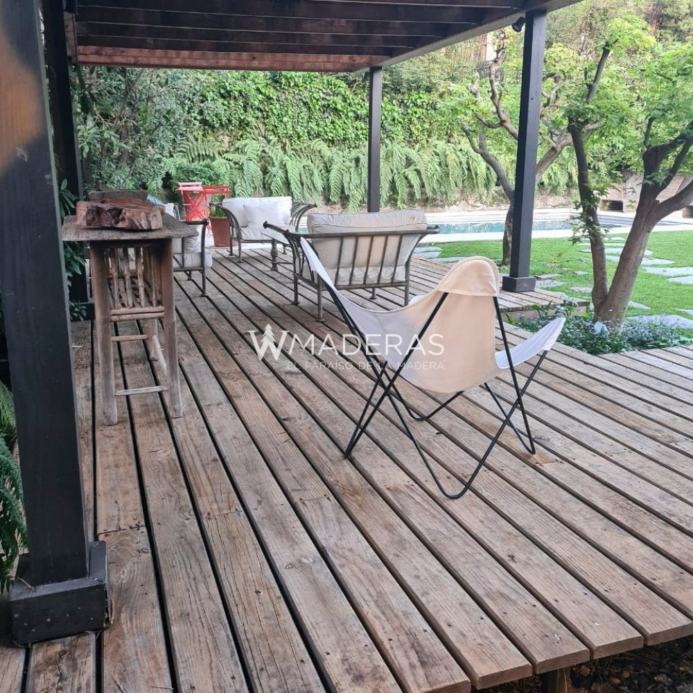 Instalación de deck de terraza