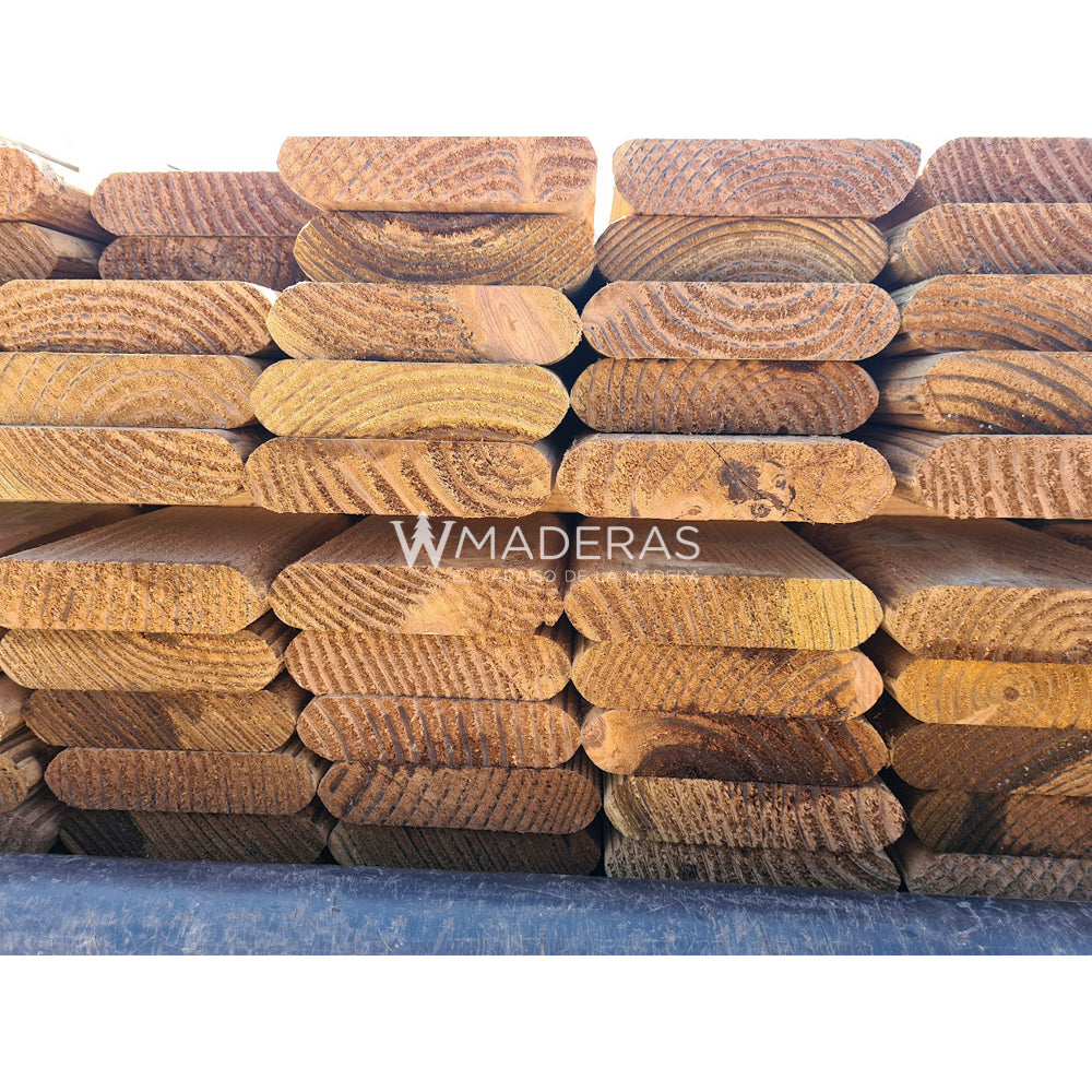 Piso Deck/ Terraza Pino Oregón