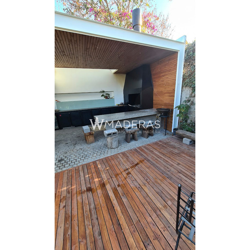 Piso Deck/ Terraza Pino Oregón