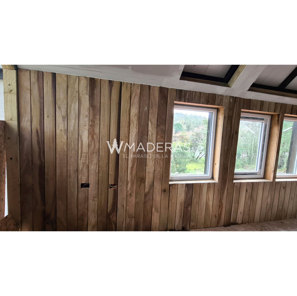 Revestimiento de Laurel – Madera Nativa Premium del Sur de Chile