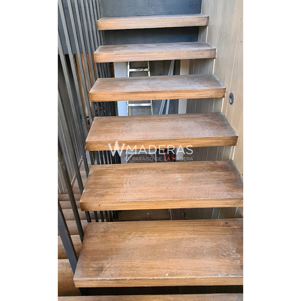 Peldaños de Madera