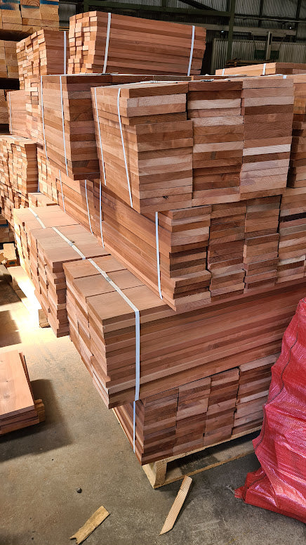 Despuntes de Roble Vaporizado 1"x