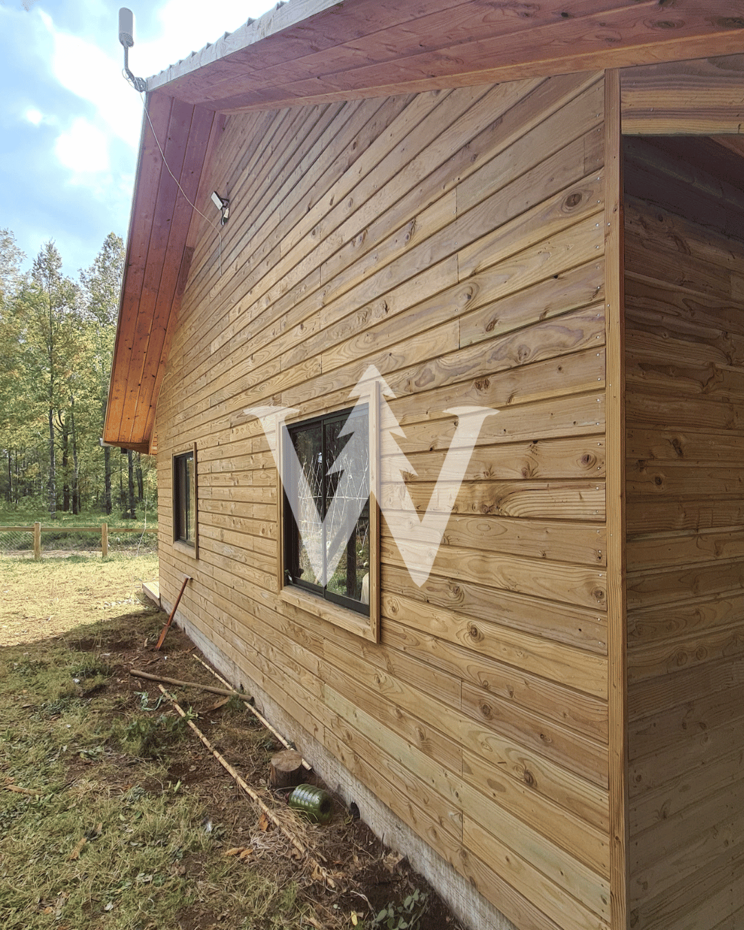 Revestimientos Pino Oregón Impregnado