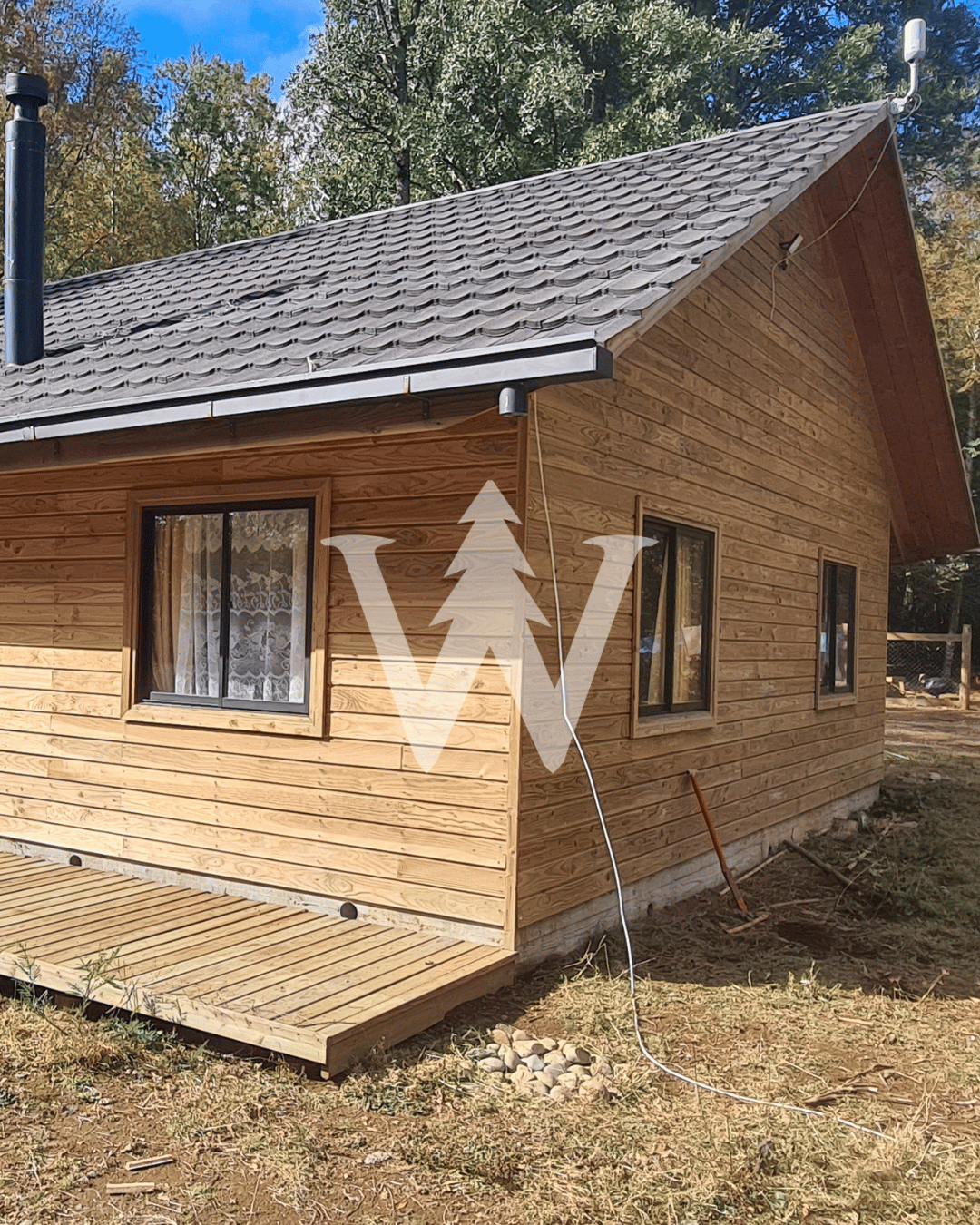 Revestimientos Pino Oregón Impregnado