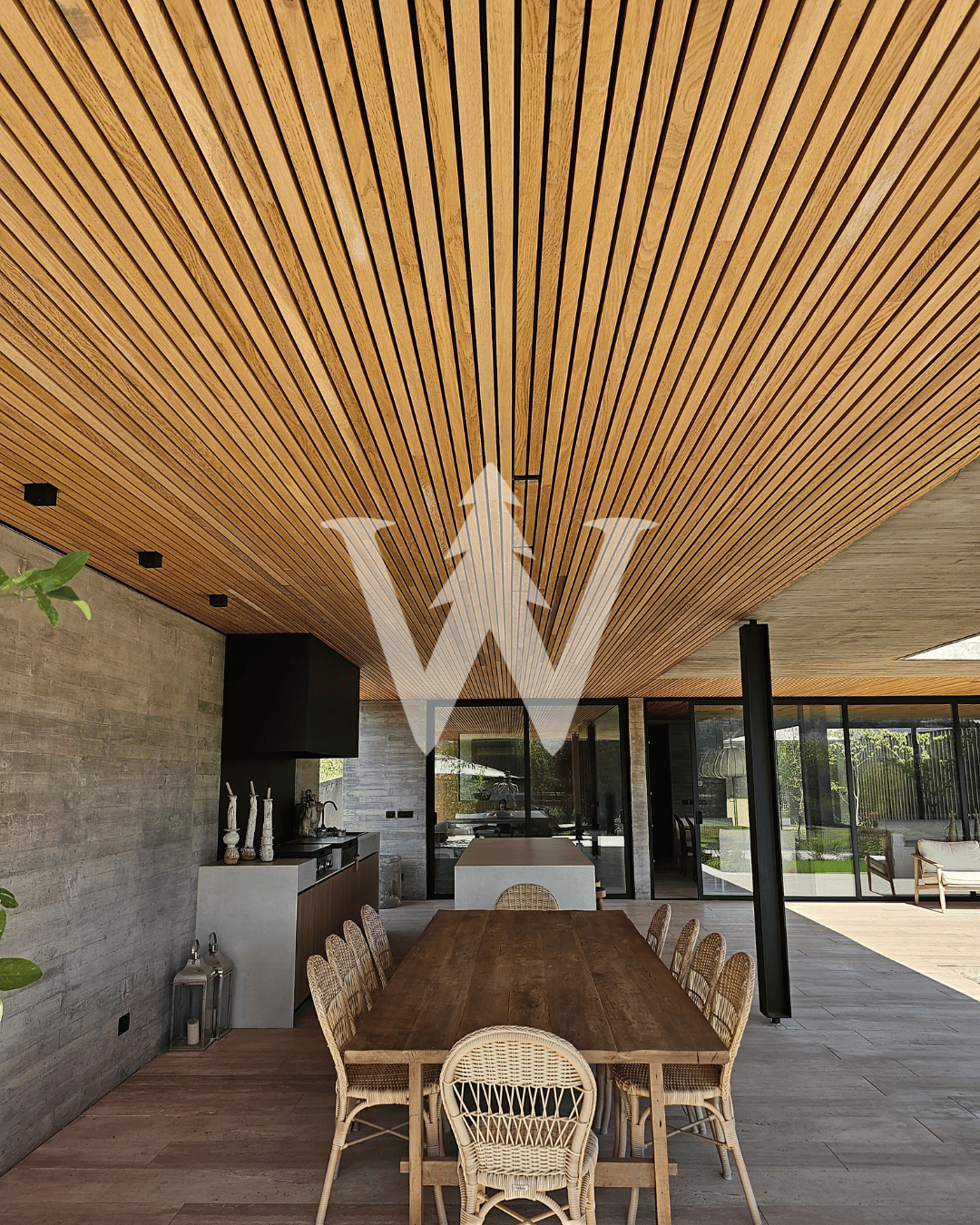 Revestimiento de Roble Americano (American Oak)