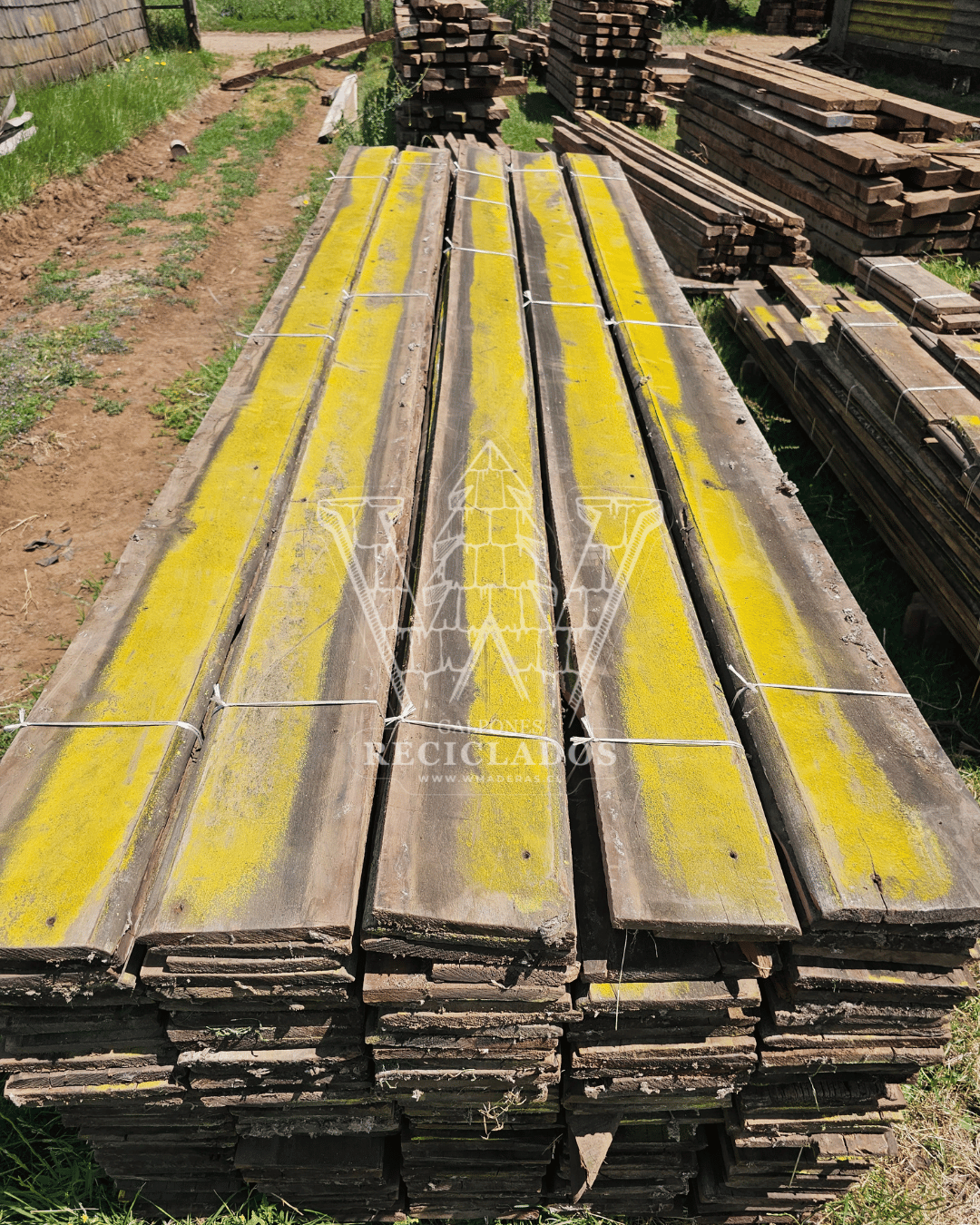 Tablas y Tablones Madera nativa Reciclada/ Demolición