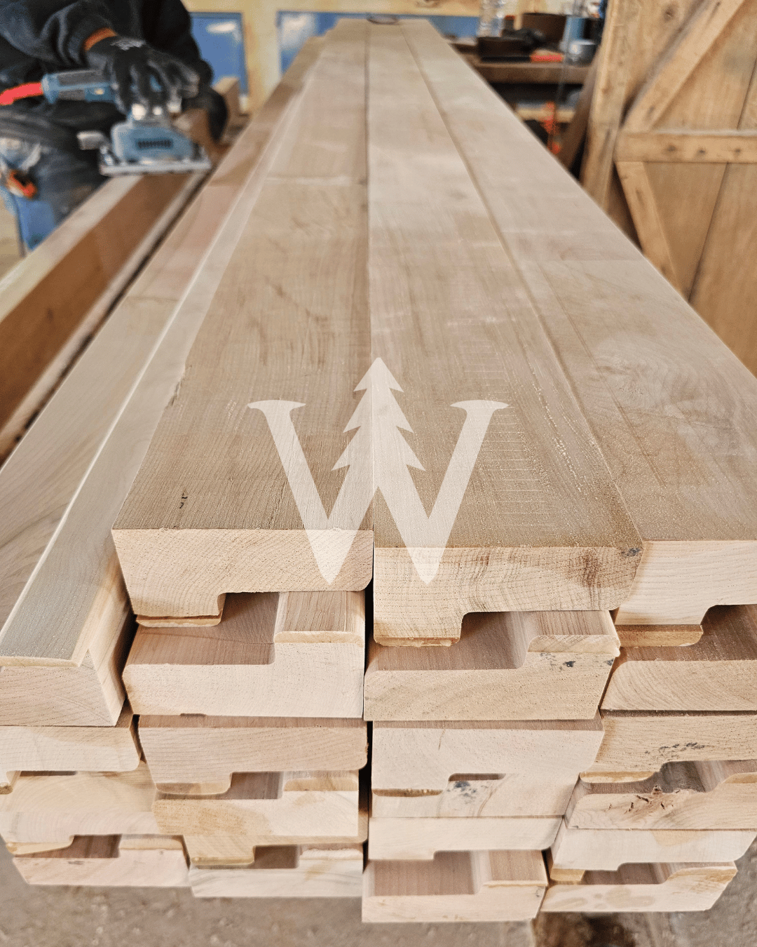 Molduras Finger Joint de Lenga – Blank