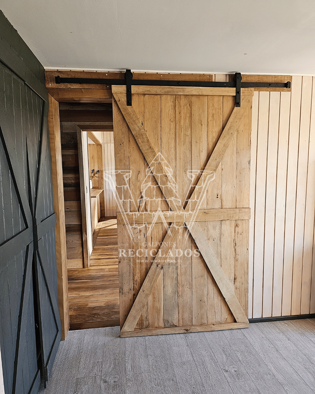 Puertas Madera Nativa Reciclada/ Demolición