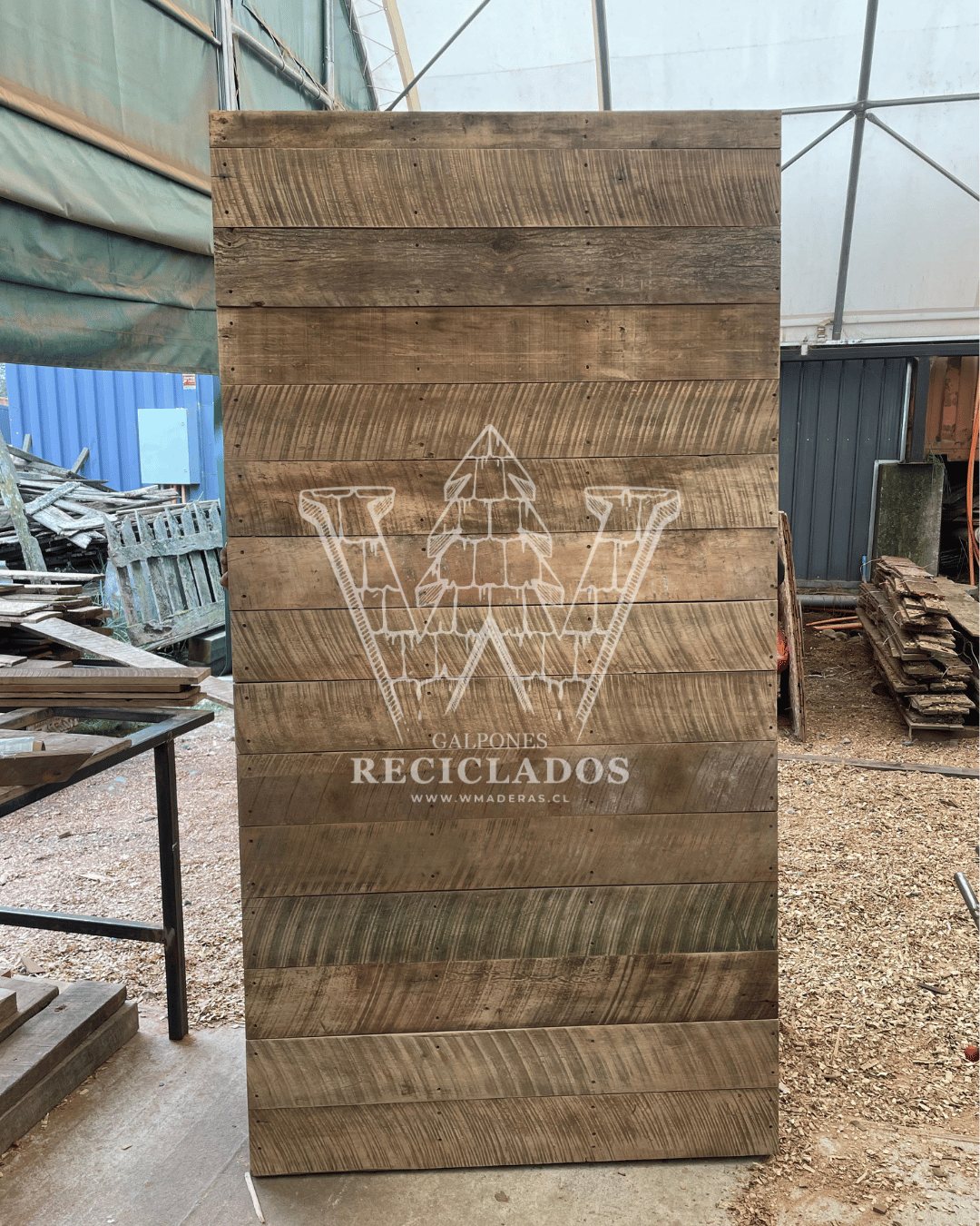 Puertas Madera Nativa Reciclada/ Demolición