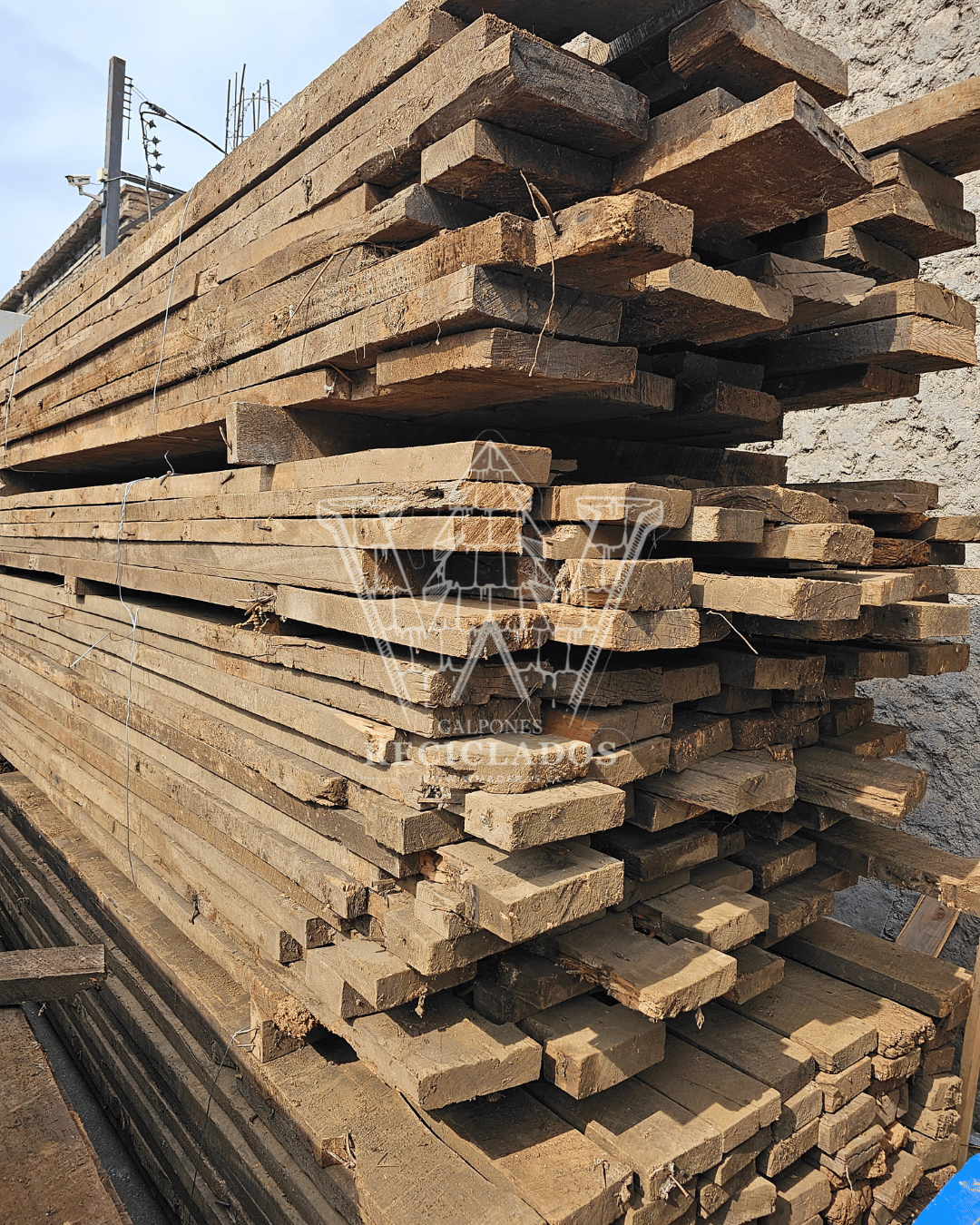 Tablas y Tablones Madera nativa Reciclada/ Demolición