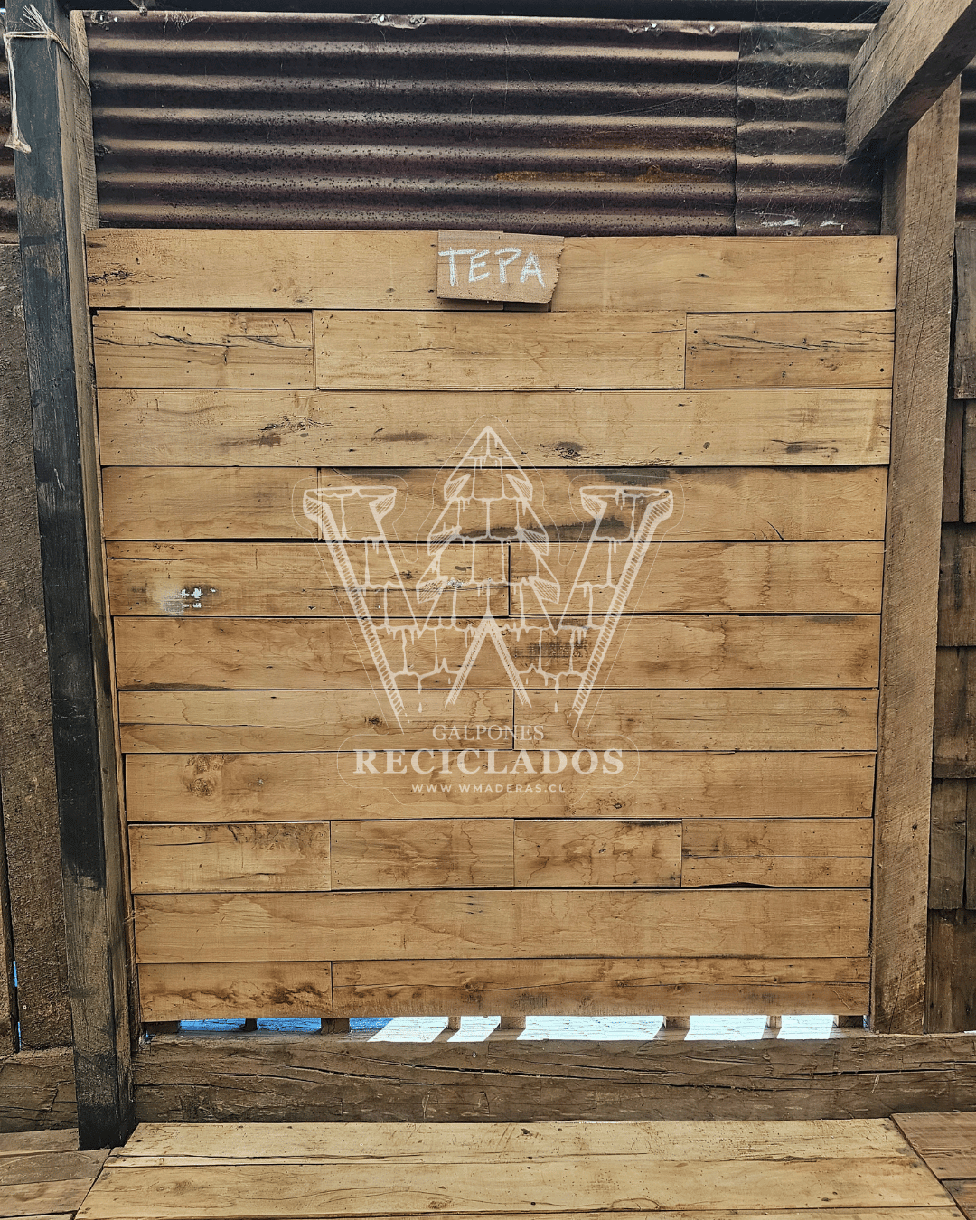 Revestimiento de Tepa Reciclada/Demolición