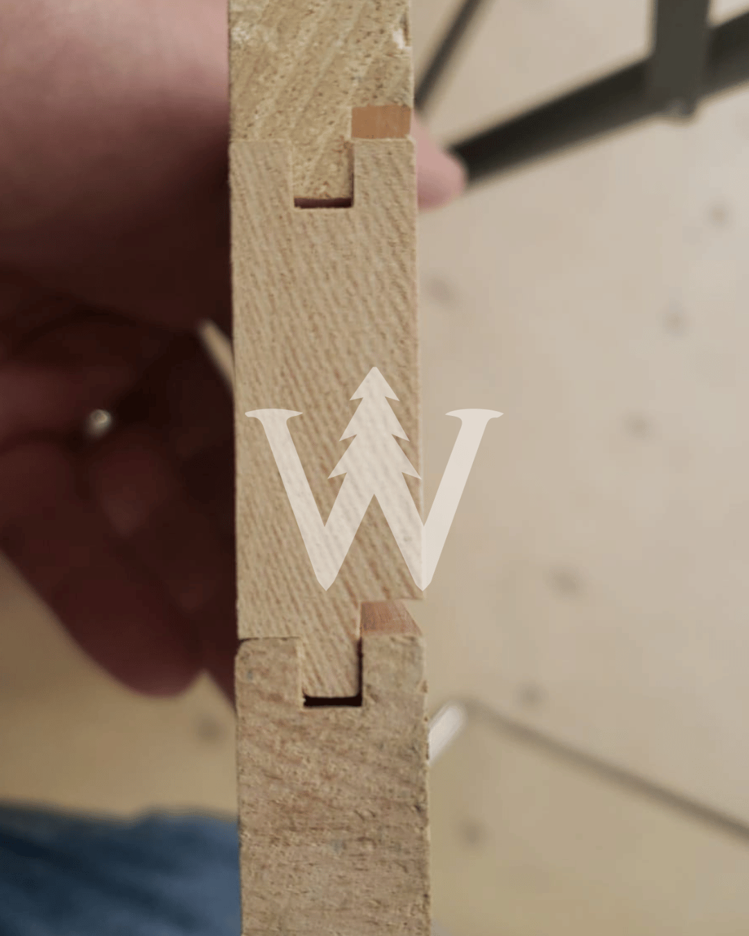 Tipos de machihembrados: Canto recto / Moderno