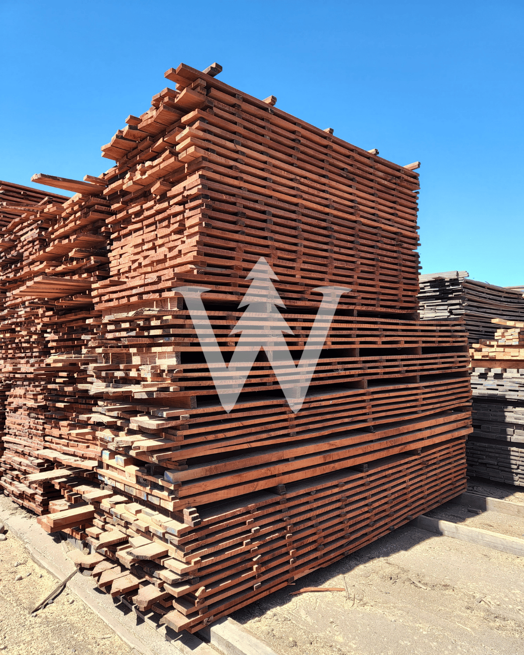 Maderas Aserradas - Roble Vaporizado / Natual