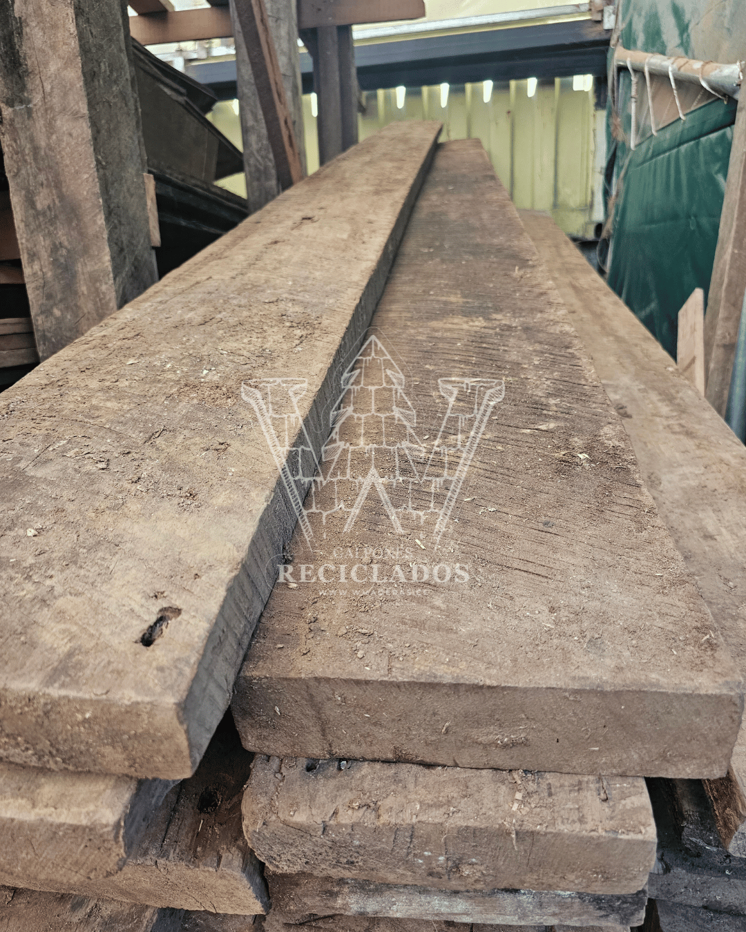 Tablas y Tablones Madera nativa Reciclada/ Demolición