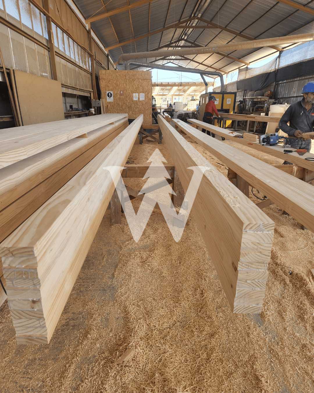 Madera Laminada de Pino Semi Clear