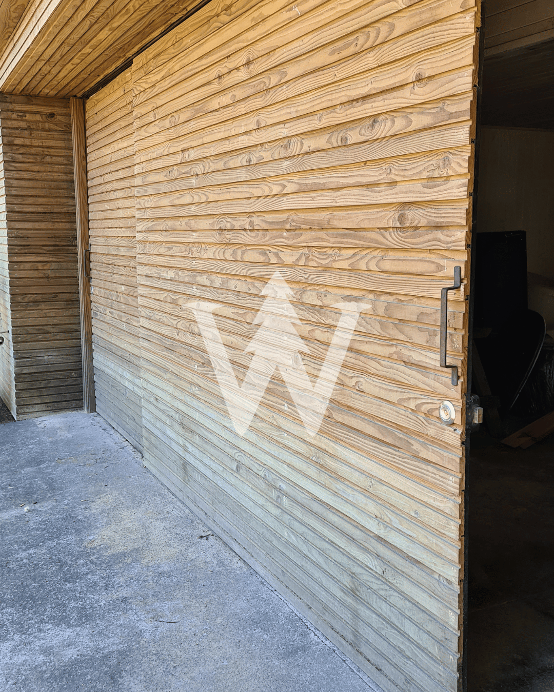 Tipos de Machihembrado: Wall Panel exterior