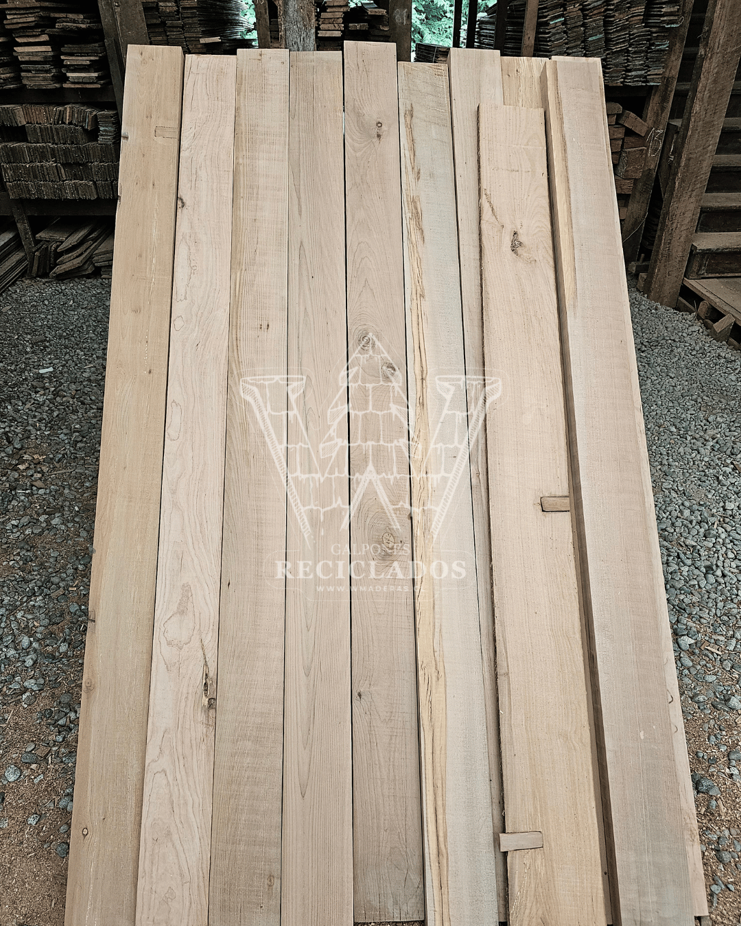 Madera de Ulmo Reciclado/Demolición
