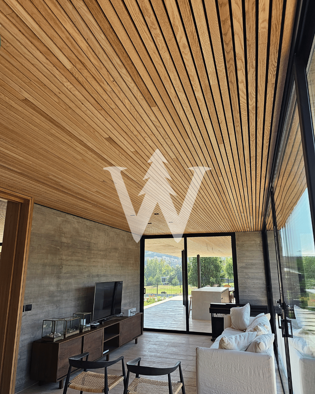 Revestimiento de Roble Americano (American Oak)