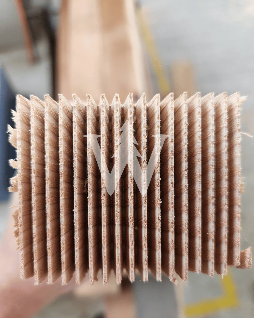 Madera Laminada de Pino Semi Clear