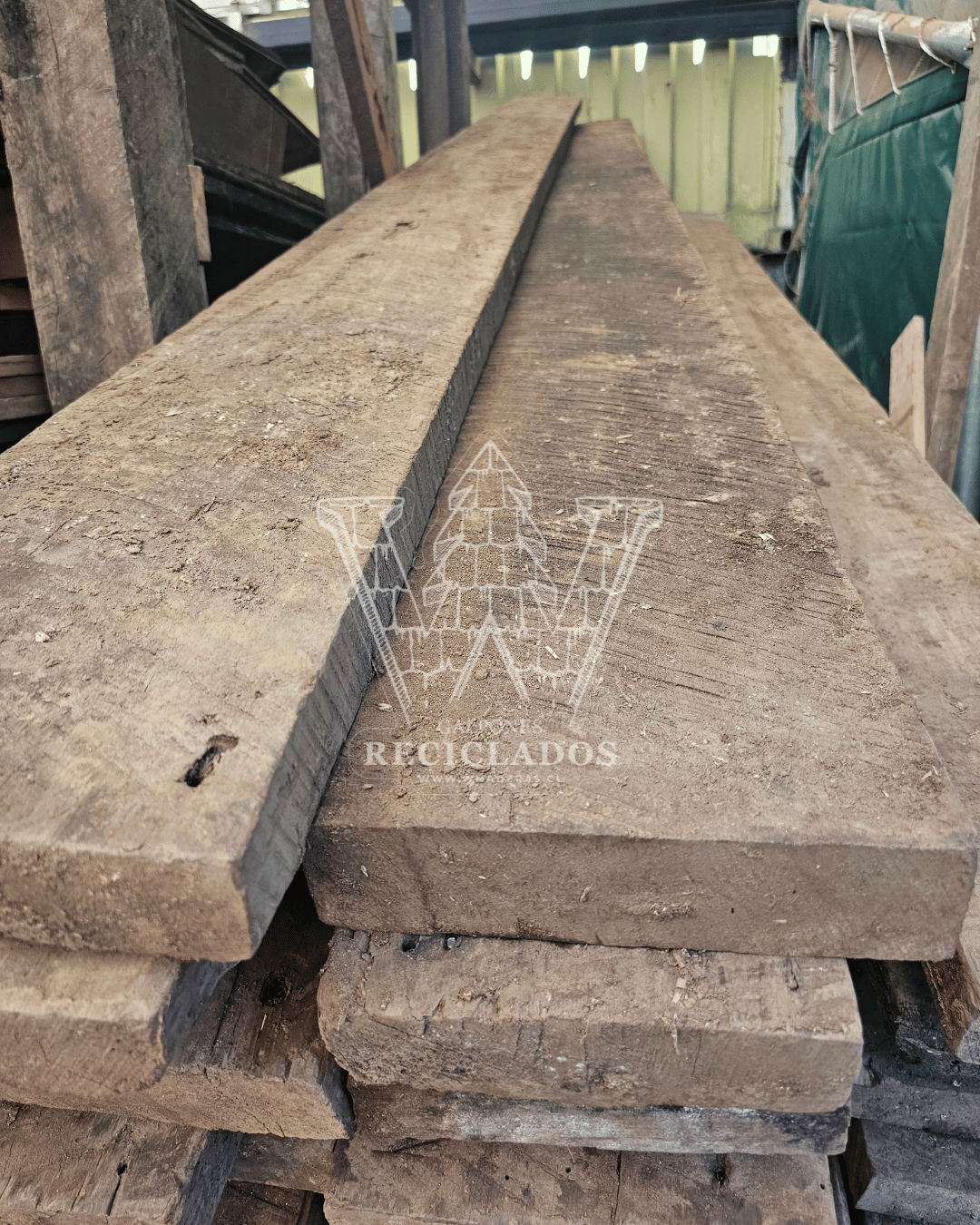 Tablas y Tablones Madera nativa Reciclada/ Demolición