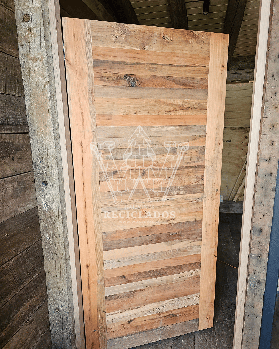 Puertas Madera Nativa Reciclada/ Demolición
