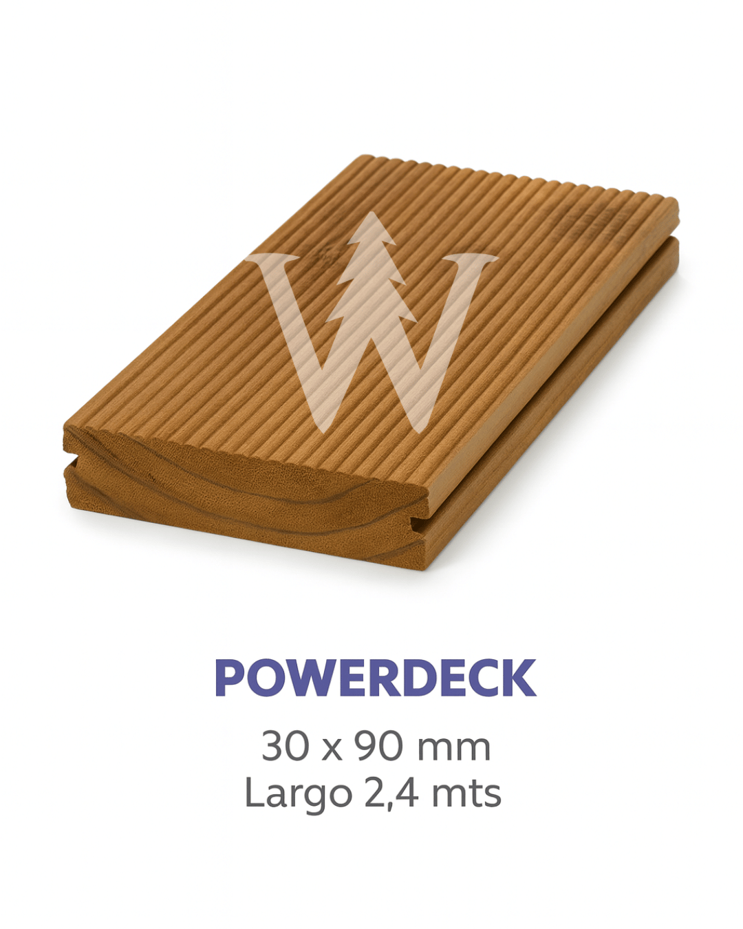 Piso deck Termotratado PowerDeck